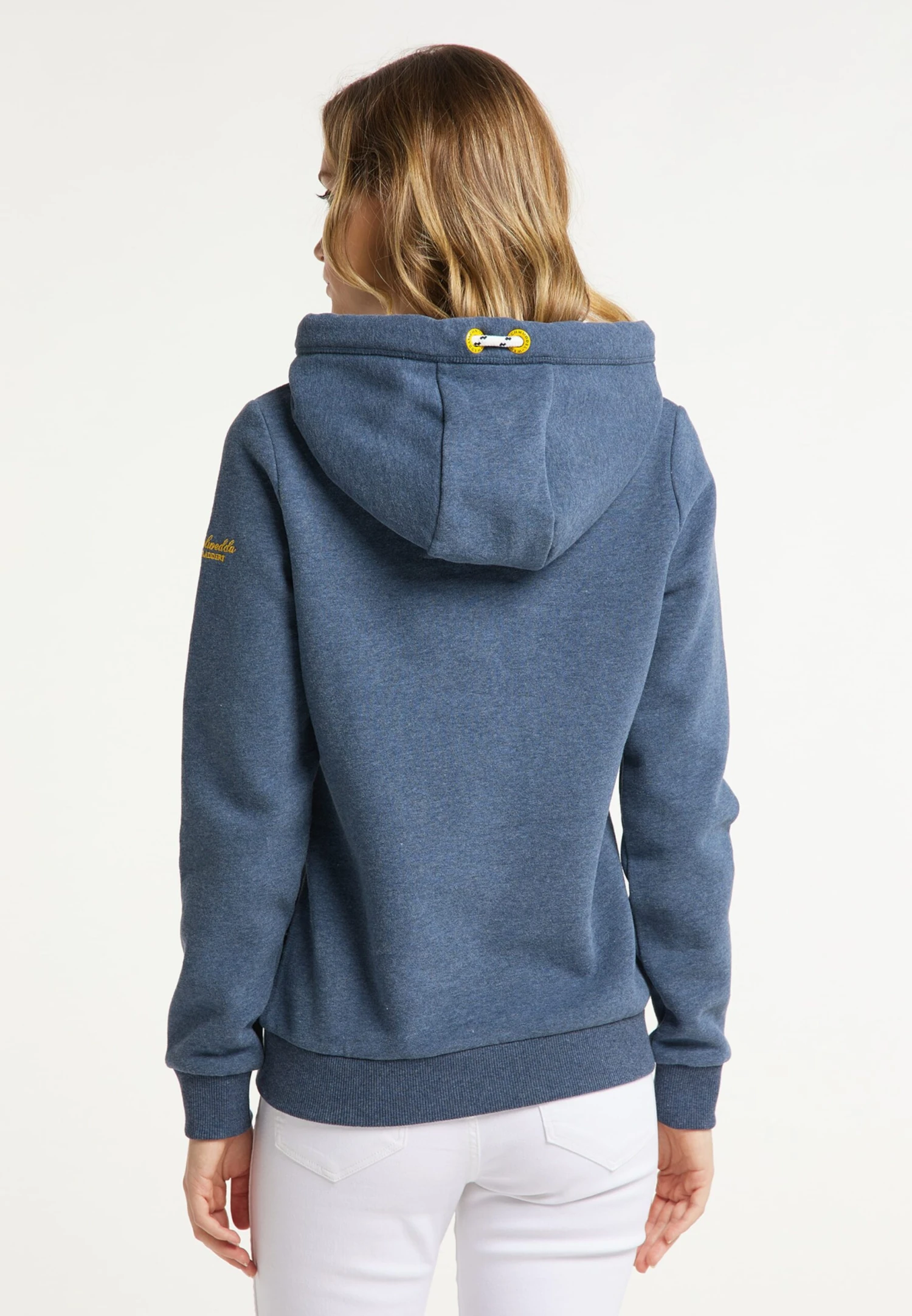 Schmuddelwedda Sweats à Capuche Sweat-shirt Rostock Femme Bleu Chiné 5 Schmuddelwedda Sweats à Capuche Sweat-shirt Rostock Femme Bleu Chiné – Image 3