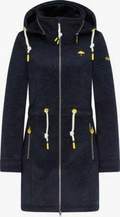 Schmuddelwedda Manteaux En Maille Manteau En Tricot Femme Bleu Foncé