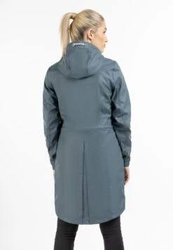 Schmuddelwedda Manteaux De Pluie Manteau Fonctionnel Femme Bleu-gris -Schmuddelwedda 3000302fa0b95afe63b321f56f786cb8