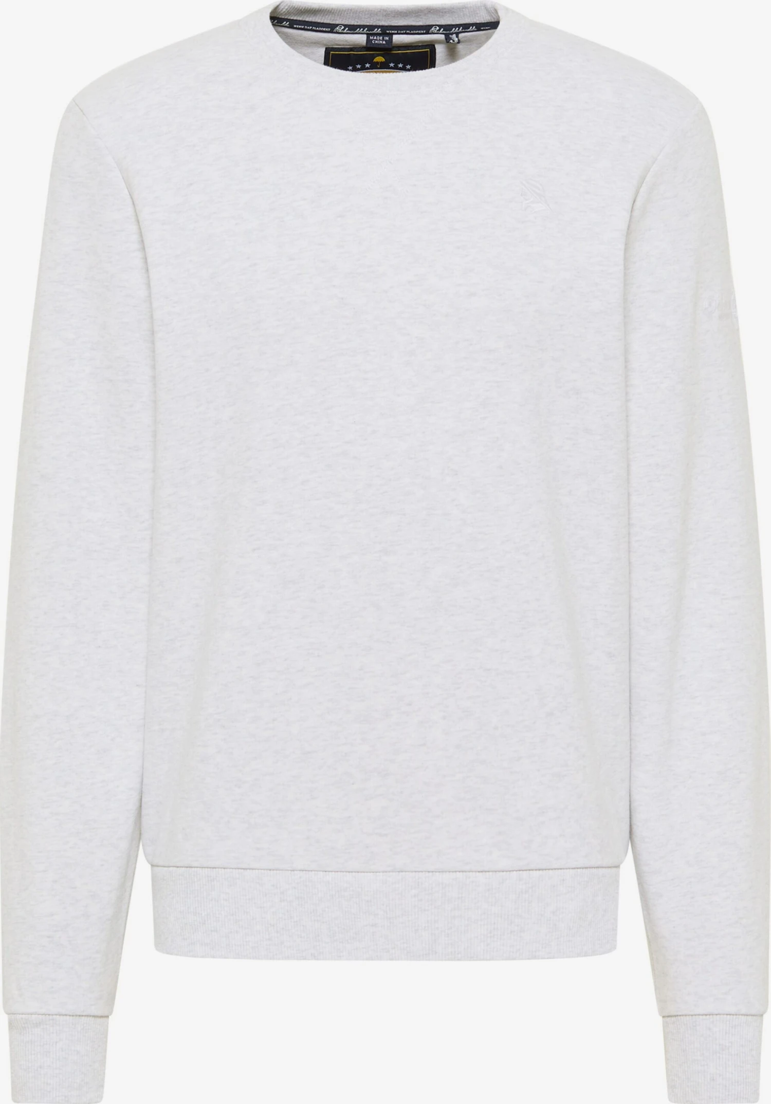 Schmuddelwedda Sweatshirts Sweat-shirt Homme Blanc Chiné 3 Schmuddelwedda Sweatshirts Sweat-shirt Homme Blanc Chiné