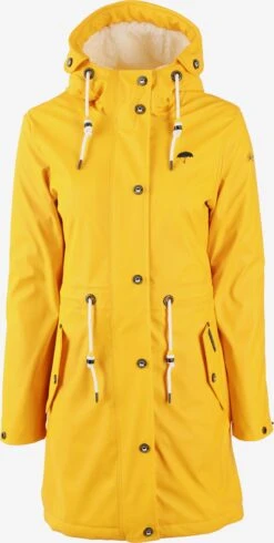 Schmuddelwedda Manteaux De Pluie Manteau Fonctionnel Femme Citron Vert