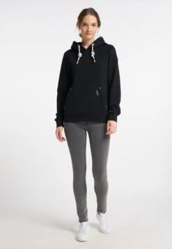 Schmuddelwedda Sweats à Capuche Sweat-shirt Femme Noir -Schmuddelwedda 30dac5863430dcd78f71e0bf8e865ba7