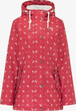 Schmuddelwedda Vestes De Mi-saison Veste Mi-saison Femme Rouge Feu