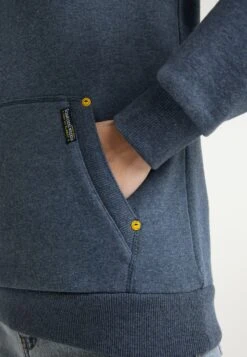 Schmuddelwedda Sweats à Capuche Sweat-shirt Hamburg St. Pauli Femme Bleu Chiné -Schmuddelwedda 33f04485cb0ffc41a22fc188d5dc9780