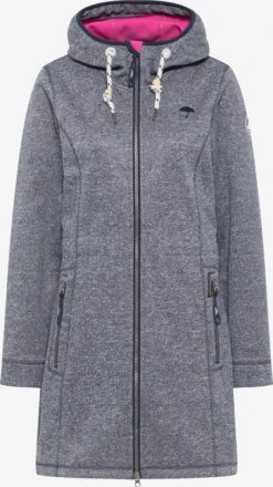 Schmuddelwedda Manteaux De Pluie Manteau Fonctionnel Femme Bleu Chiné