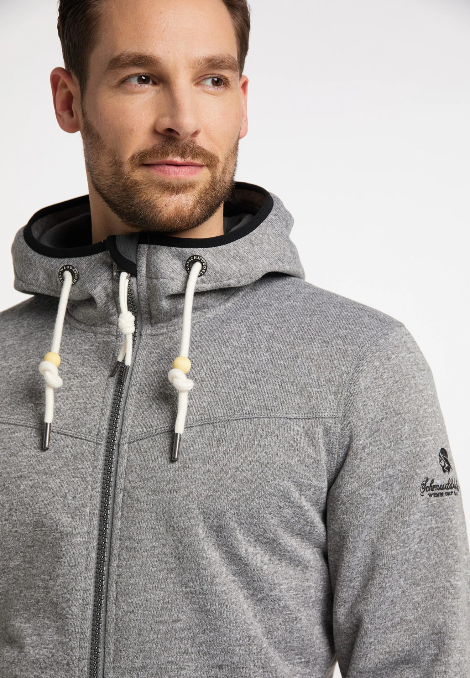 Schmuddelwedda Vestes En Polaire Veste En Polaire Homme Gris Chiné 7 Schmuddelwedda Vestes En Polaire Veste En Polaire Homme Gris Chiné – Image 5