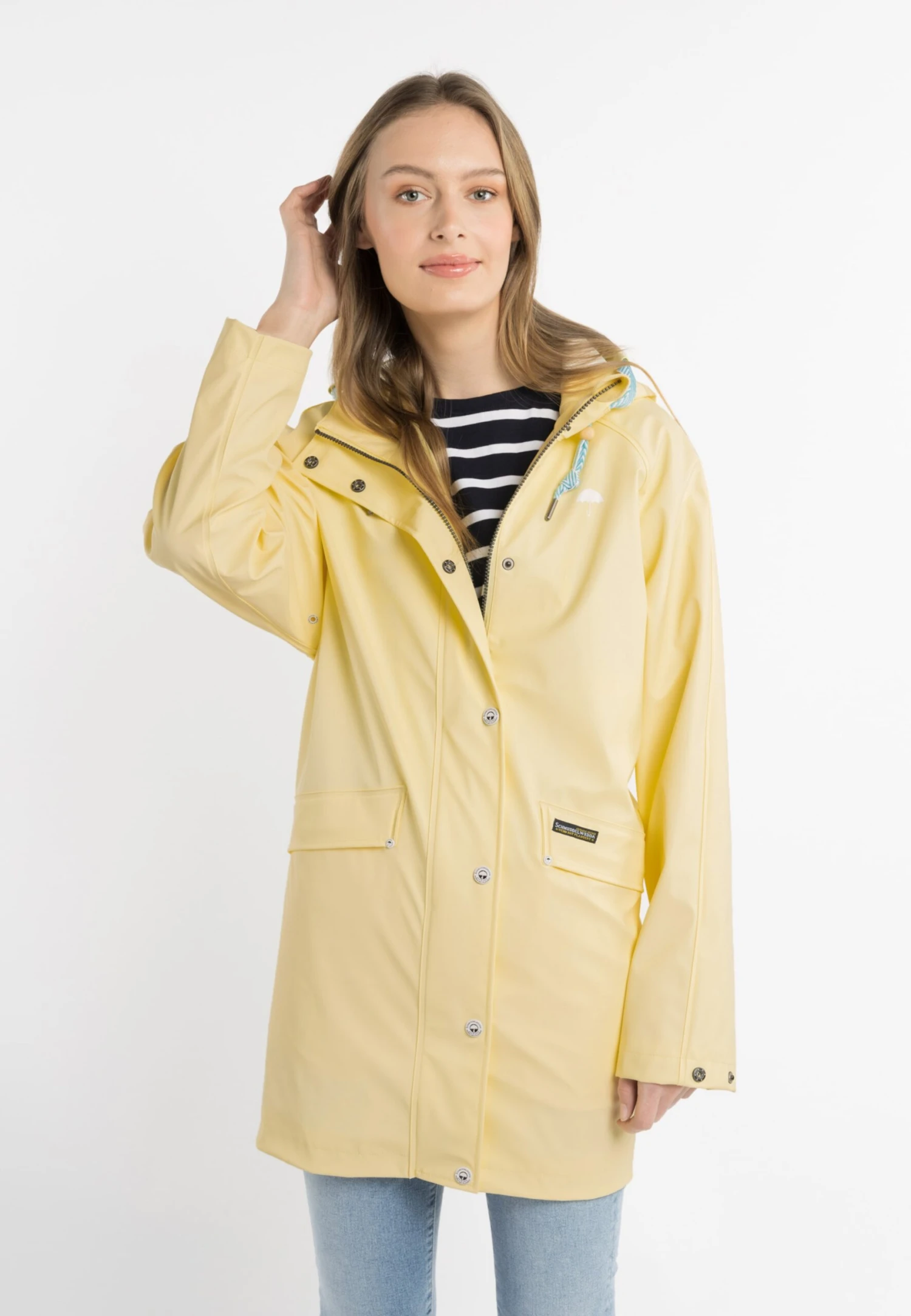 Schmuddelwedda Vestes Dextérieur Veste Fonctionnelle Femme Jaune Clair 4 Schmuddelwedda Vestes Dextérieur Veste Fonctionnelle Femme Jaune Clair – Image 2