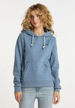 Schmuddelwedda Sweats Sweat-shirt Femme Bleu Fumé -Schmuddelwedda 381c8c2bbafe453f02a6386298b16e7b