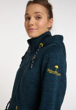 Schmuddelwedda Vestes Dextérieur Veste En Polaire Femme Marine -Schmuddelwedda 388761cb7a3b206883da0e8dfdfcb613