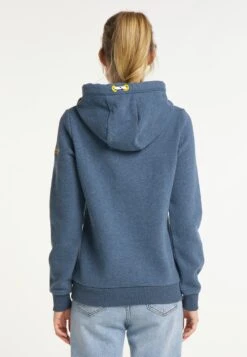 Schmuddelwedda Sweats à Capuche Sweat-shirt Ostsee Femme Bleu Chiné -Schmuddelwedda 38a31febc210d6716fad3bf6a74fe195