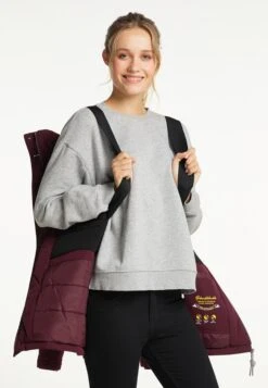 Schmuddelwedda Vestes Dhiver Veste D’hiver Femme Lie De Vin -Schmuddelwedda 394f7604295bcc9939bb3236d7457de3