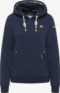 Schmuddelwedda Sweats à Capuche Sweat-shirt Femme Marine