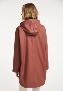 Schmuddelwedda Manteaux De Pluie Manteau Fonctionnel Femme Rouge Rouille -Schmuddelwedda 3db425e50a720ed51687d15ccc78fd1d