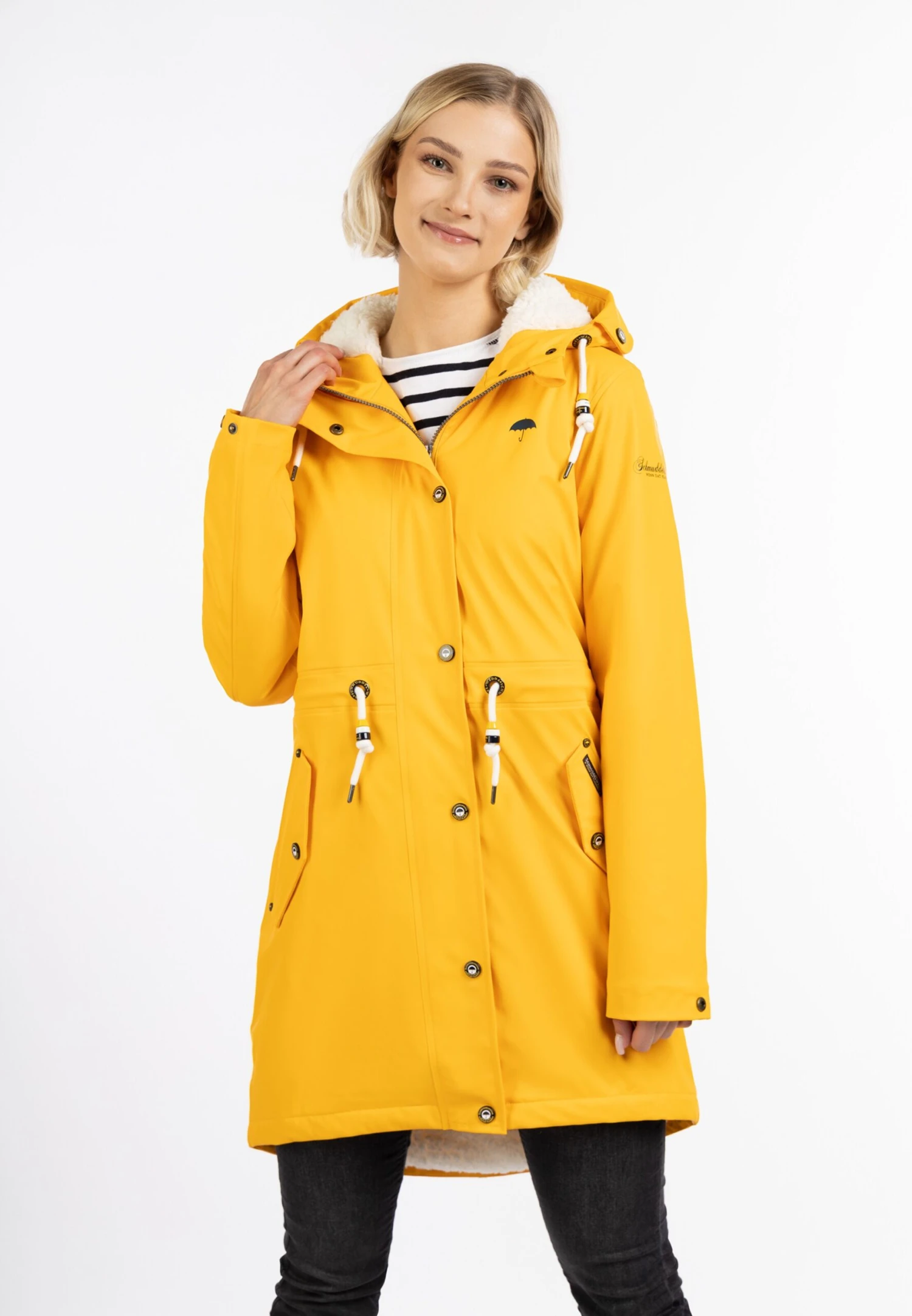 Schmuddelwedda Manteaux De Pluie Manteau Fonctionnel Femme Citron Vert 4 Schmuddelwedda Manteaux De Pluie Manteau Fonctionnel Femme Citron Vert – Image 2