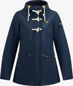 Schmuddelwedda Manteaux Courts Manteau Mi-saison Femme Marine