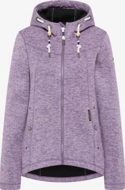 Schmuddelwedda Vestes Dextérieur Veste En Polaire Femme Violet