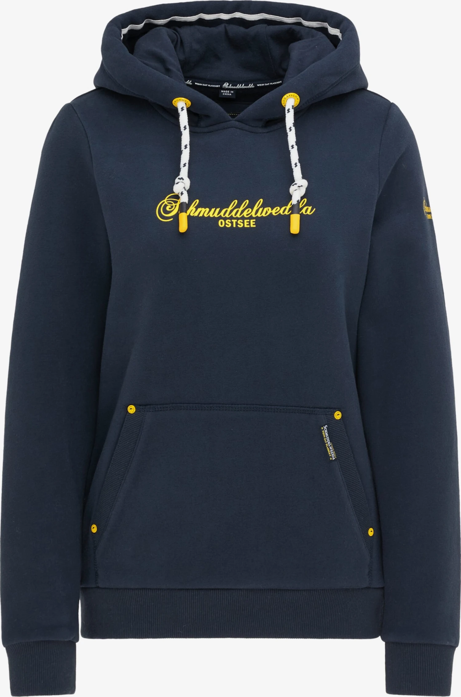 Schmuddelwedda Sweats à Capuche Sweat-shirt Ostsee Femme Bleu Marine 3 Schmuddelwedda Sweats à Capuche Sweat-shirt Ostsee Femme Bleu Marine