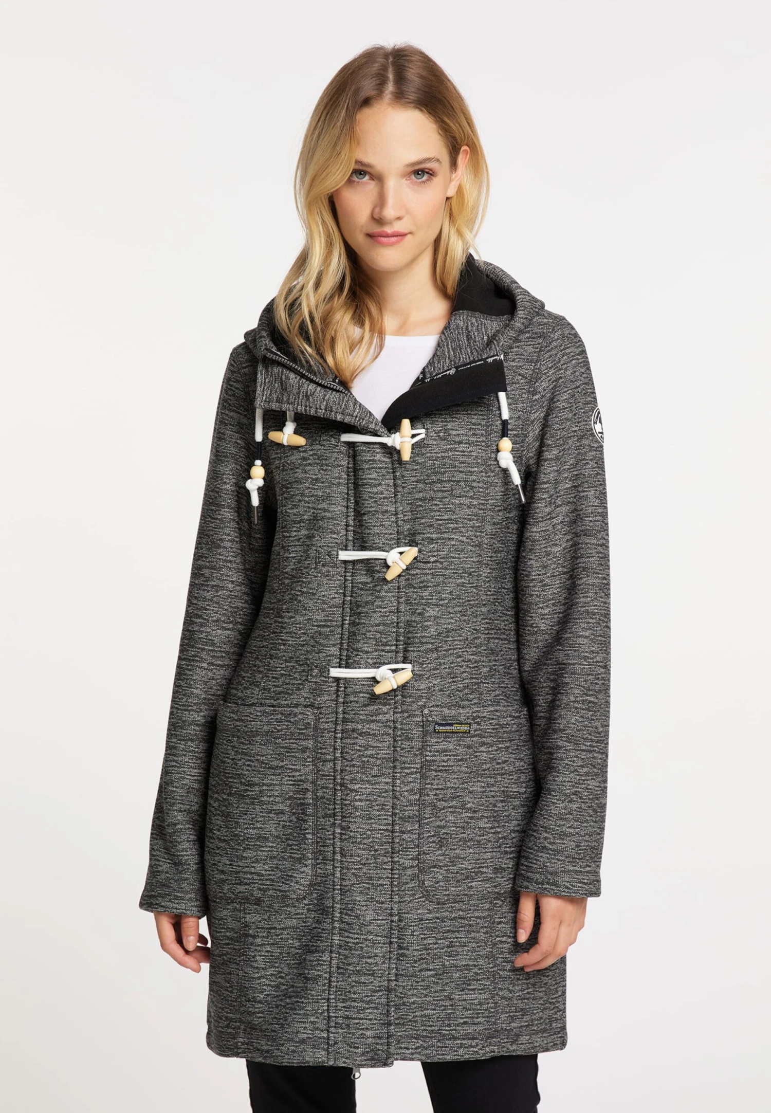 Schmuddelwedda Vestes Dextérieur Veste En Polaire Femme Gris Foncé 4 Schmuddelwedda Vestes Dextérieur Veste En Polaire Femme Gris Foncé – Image 2