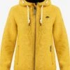 Schmuddelwedda Vestes Dextérieur Veste En Polaire Femme Moutarde -Schmuddelwedda 432474bc061e599c5973e2e5eb98f31d