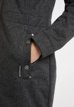 Schmuddelwedda Manteaux De Mi-saison Manteau Mi-saison Femme Gris Chiné -Schmuddelwedda 43e7a6fdc9034805eccb60433821116a