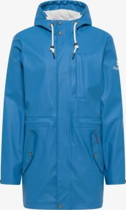 Schmuddelwedda Vestes De Mi-saison Parka Mi-saison Homme Bleu Roi