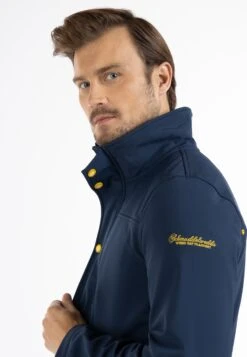 Schmuddelwedda Vestes Soft Shell Veste Fonctionnelle Homme Marine -Schmuddelwedda 4532e1255610298e75bb95b635434290