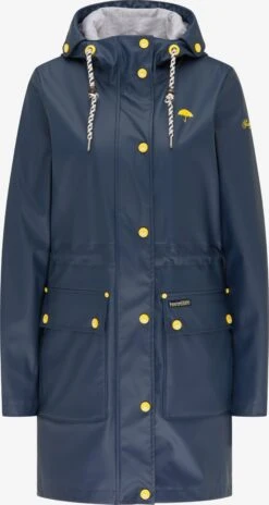 Schmuddelwedda Parkas Parka Mi-saison Femme Marine