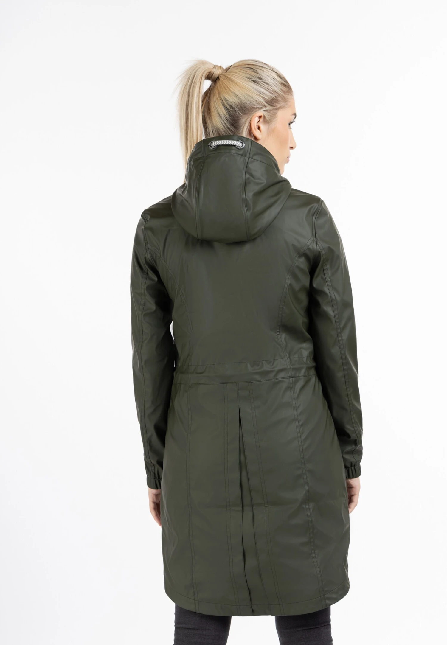 Schmuddelwedda Manteaux De Pluie Manteau Fonctionnel Femme Olive 5 Schmuddelwedda Manteaux De Pluie Manteau Fonctionnel Femme Olive – Image 3