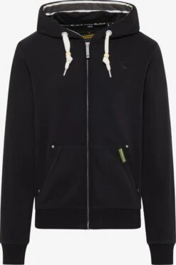 Schmuddelwedda Vestes Ă Capuche Veste De SurvĂȘtement Homme Noir