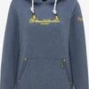 Schmuddelwedda Sweats à Capuche Sweat-shirt Hamburg St. Pauli Femme Bleu Chiné 1 Schmuddelwedda Sweats à Capuche Sweat-shirt Hamburg St. Pauli Femme Bleu Chiné -Schmuddelwedda 4abf5fb40ce272ae404cd5a4b77a1e1f