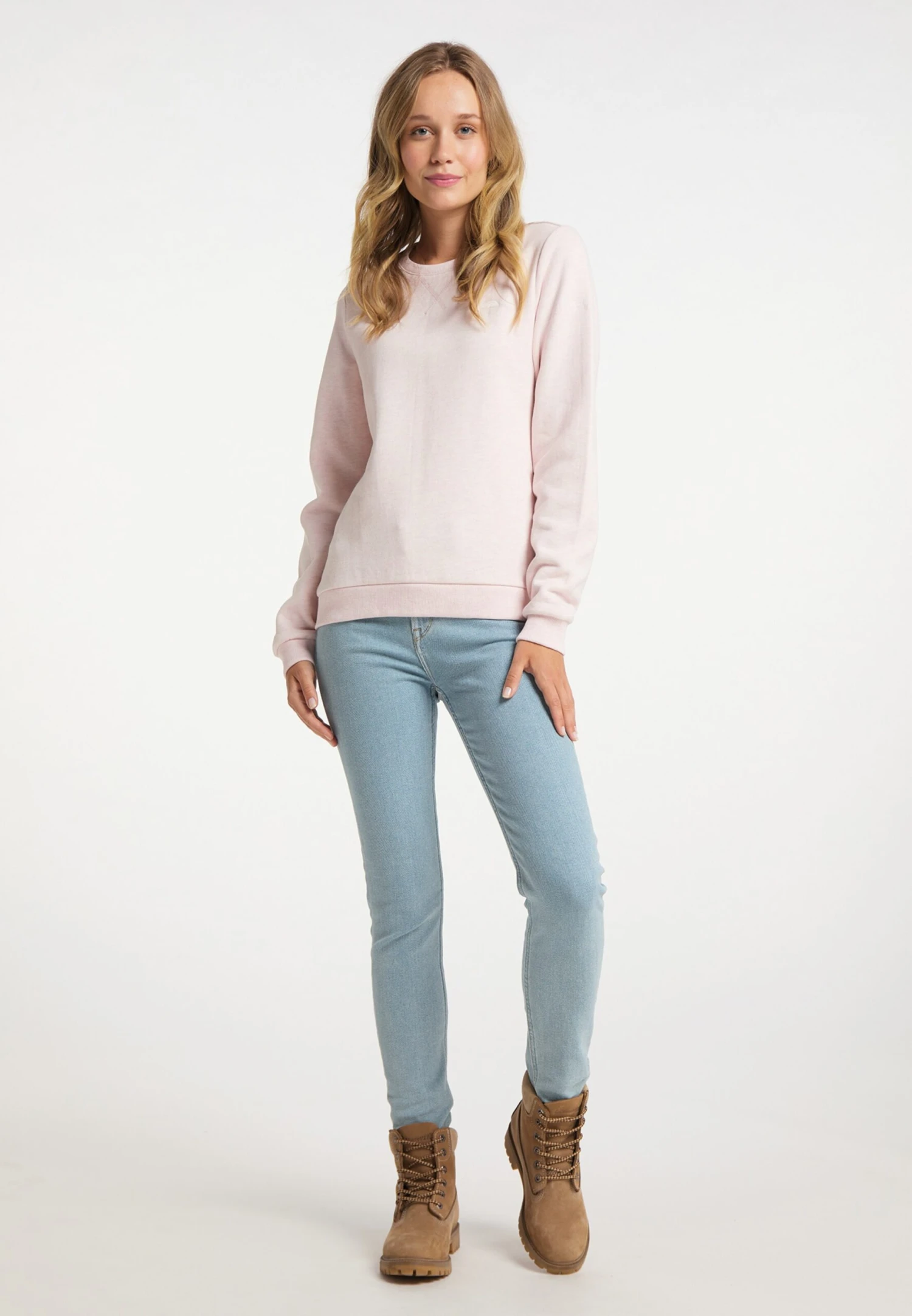 Schmuddelwedda Sweats Sweat-shirt Femme Rose Clair 6 Schmuddelwedda Sweats Sweat-shirt Femme Rose Clair – Image 4
