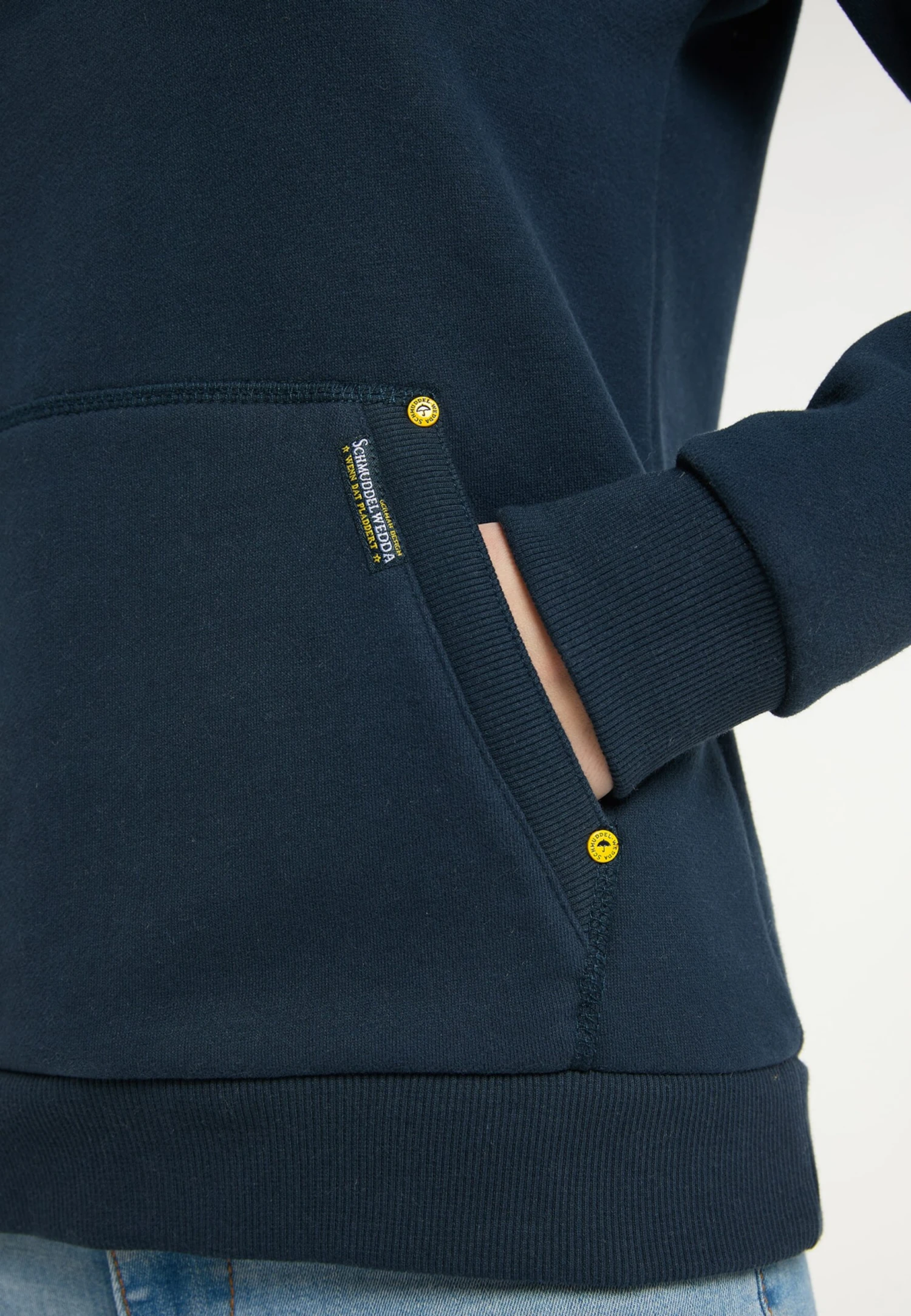 Schmuddelwedda Sweats à Capuche Sweat-shirt Ostsee Femme Bleu Marine 7 Schmuddelwedda Sweats à Capuche Sweat-shirt Ostsee Femme Bleu Marine – Image 5