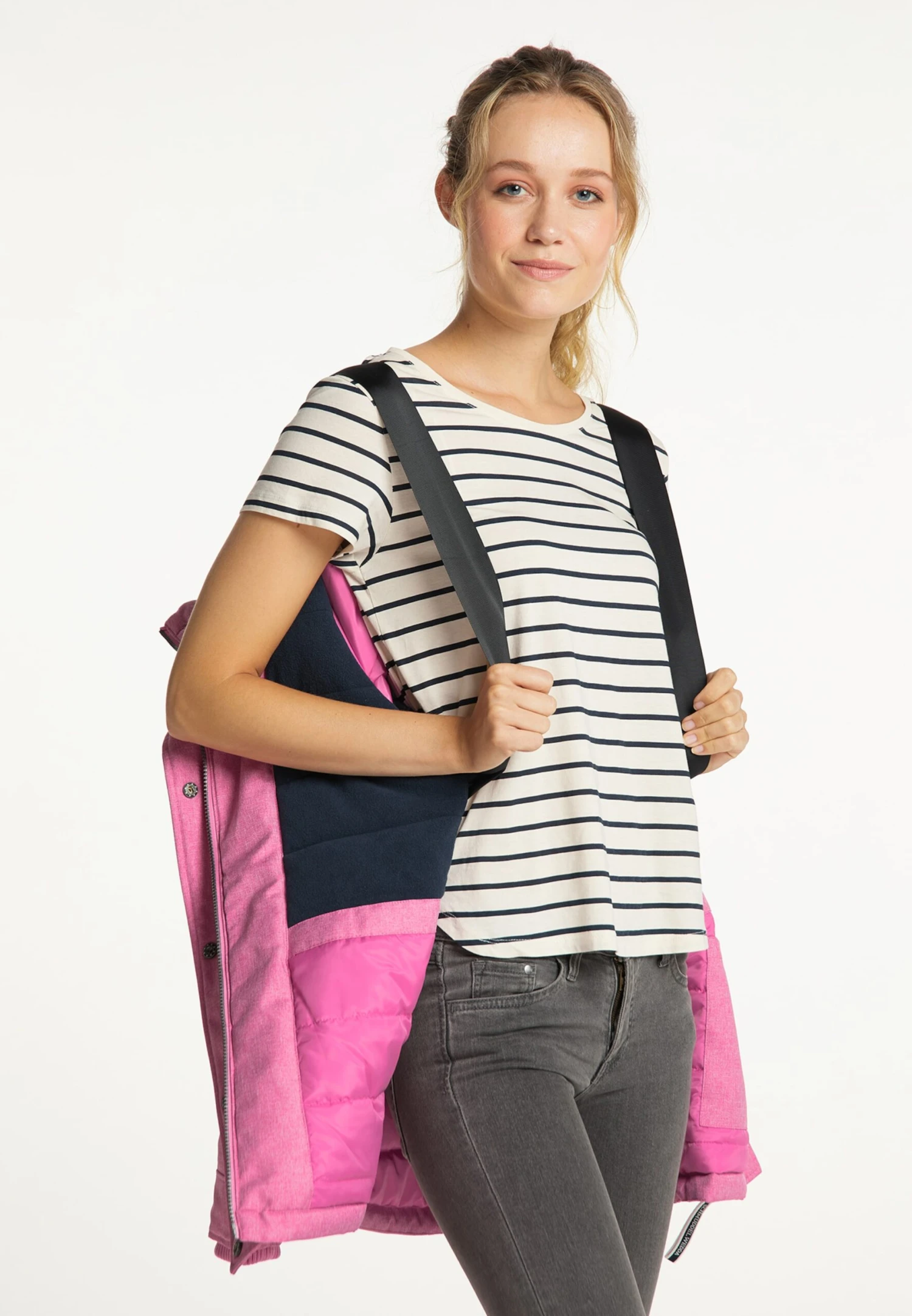 Schmuddelwedda Vestes Dhiver Veste D’hiver Femme Rose 5 Schmuddelwedda Vestes Dhiver Veste D’hiver Femme Rose – Image 3