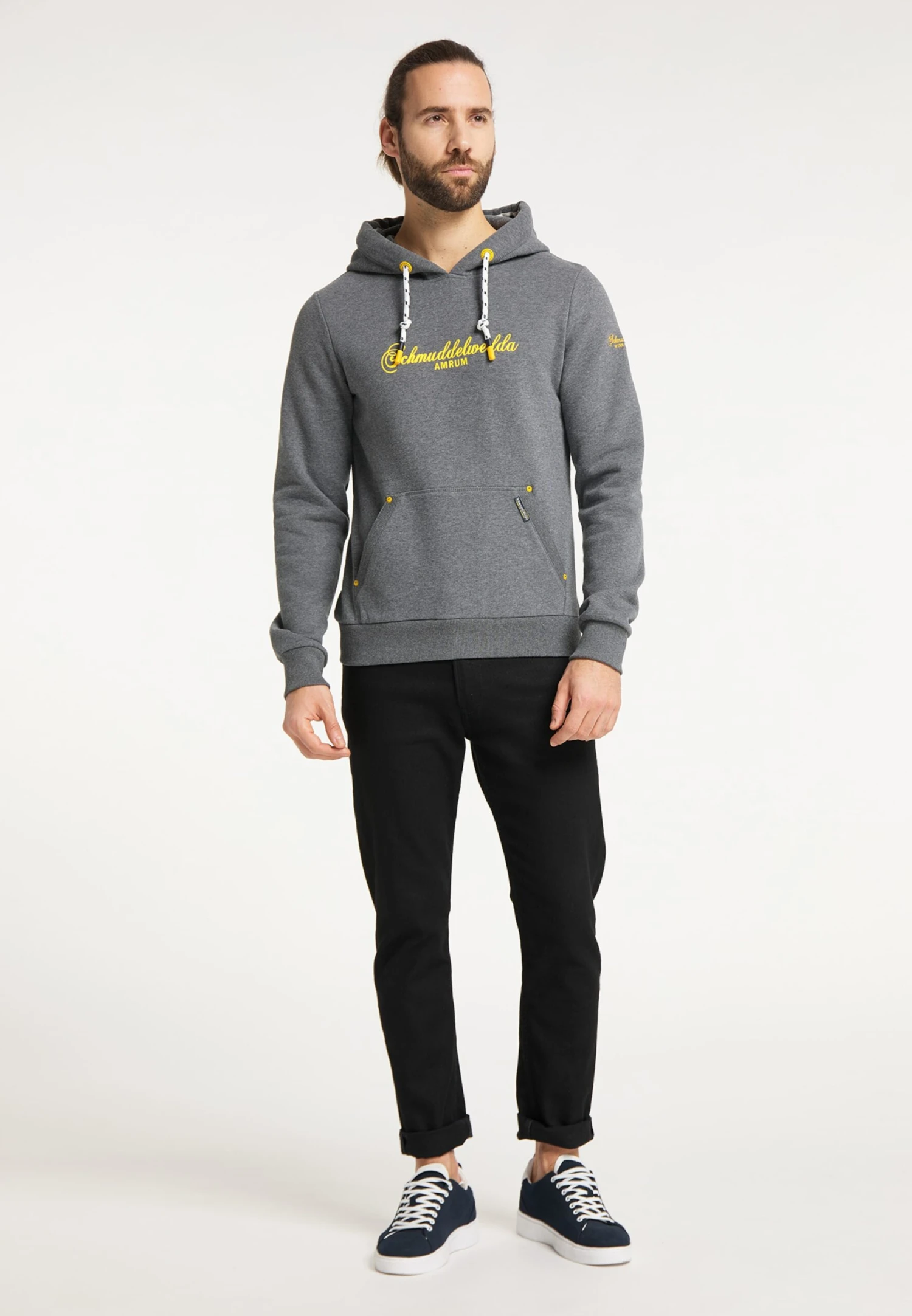 Schmuddelwedda Sweats à Capuche Sweat-shirt Amrum Homme Gris 6 Schmuddelwedda Sweats à Capuche Sweat-shirt Amrum Homme Gris – Image 4