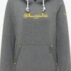 Schmuddelwedda Sweats à Capuche Sweat-shirt Femme Gris