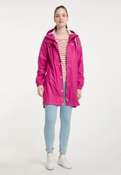 Schmuddelwedda Manteaux De Pluie Manteau Fonctionnel Femme Fuchsia -Schmuddelwedda 507a6d2e23827ce86434fc6068ce027e