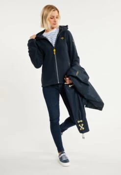 Schmuddelwedda Manteaux De Pluie Manteau Fonctionnel Femme Bleu Nuit -Schmuddelwedda 5216ce1fb71271f3c55864428271caa6