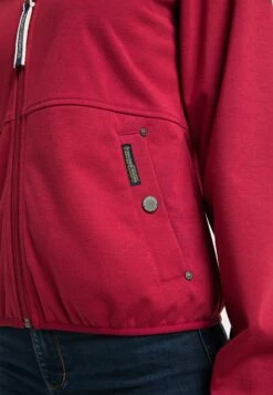 Schmuddelwedda Vestes De Mi-saison Veste Mi-saison Femme Rouge -Schmuddelwedda 5258a21264e372a9ba3da9214fe416b8