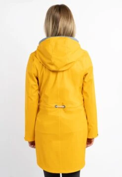 Schmuddelwedda Manteaux De Pluie Manteau Fonctionnel Femme Jaune -Schmuddelwedda 529f0bb2da8c4ab13e867a83687e09f7