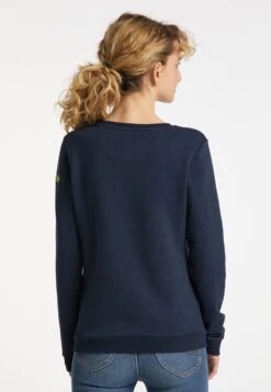 Schmuddelwedda Sweats Sweat-shirt Femme Bleu Outremer -Schmuddelwedda 53fbb3f3d988629b158261b56d8dafb6