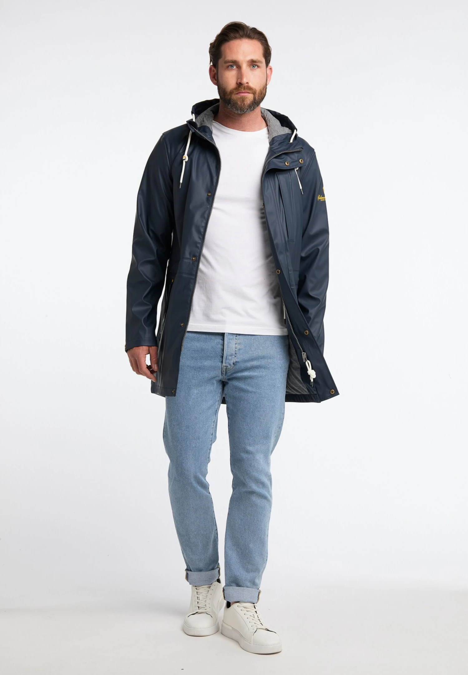 Schmuddelwedda Vestes De Mi-saison Parka Mi-saison Homme Bleu Nuit 6 Schmuddelwedda Vestes De Mi-saison Parka Mi-saison Homme Bleu Nuit – Image 4