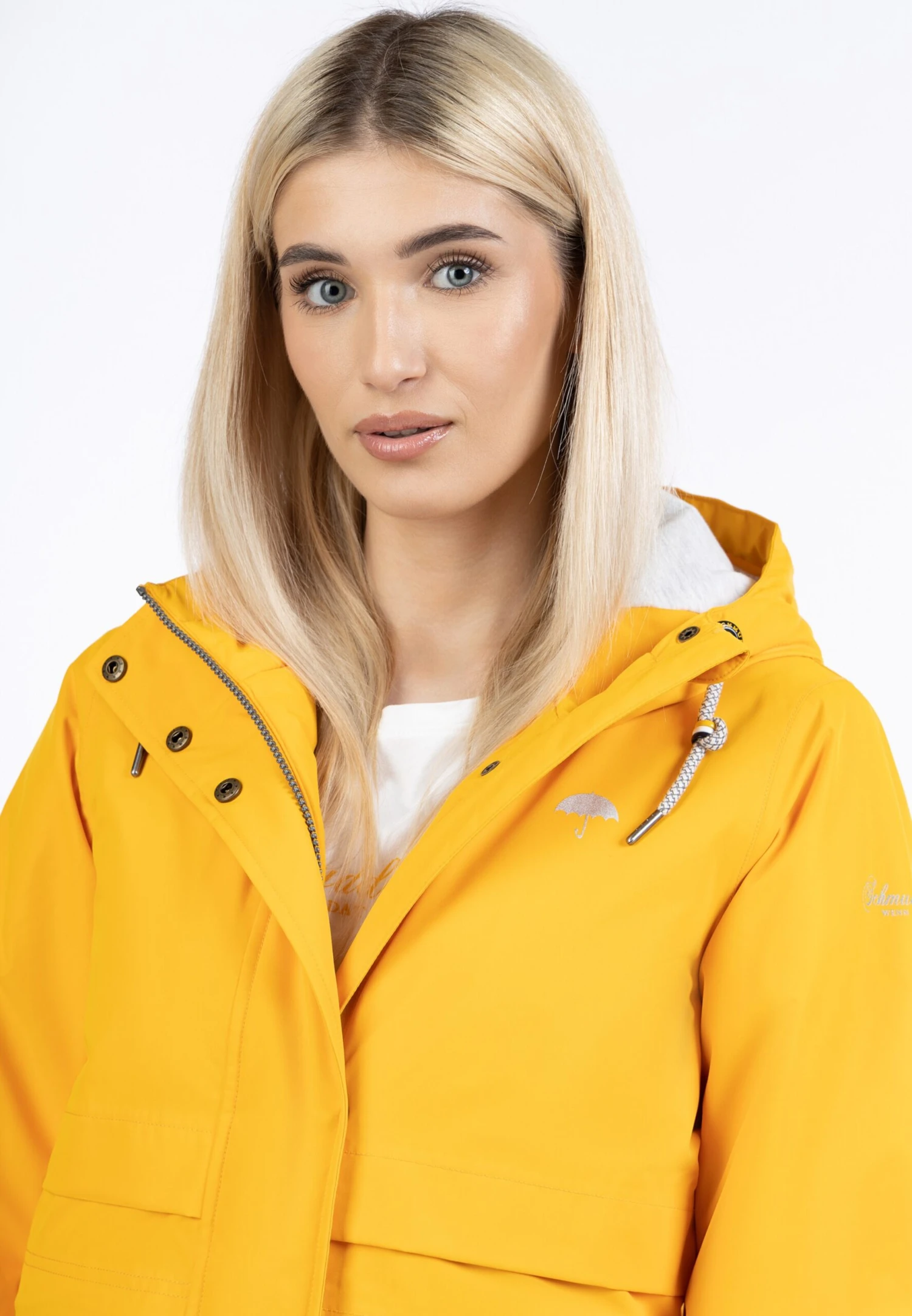 Schmuddelwedda Manteaux De Pluie Manteau Fonctionnel Femme Safran 7 Schmuddelwedda Manteaux De Pluie Manteau Fonctionnel Femme Safran – Image 5