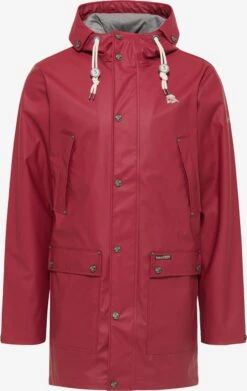 Schmuddelwedda Manteaux De Mi-saison Manteau Mi-saison Homme Rouge Foncé