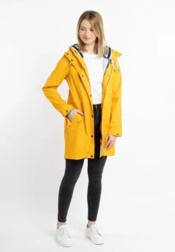 Schmuddelwedda Manteaux De Pluie Manteau Fonctionnel Femme Jaune -Schmuddelwedda 5b3d2e5471d1b9605d21ff7b0c56f7fc