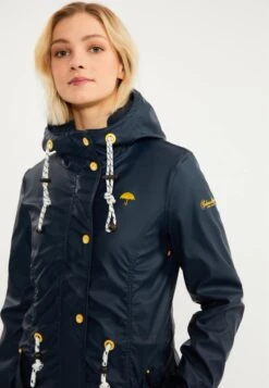 Schmuddelwedda Manteaux De Pluie Manteau Fonctionnel Femme Bleu Nuit -Schmuddelwedda 5ce195f4ecddd6e3fc7fc6853400f966