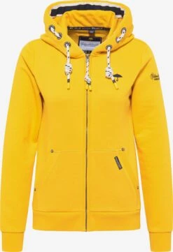 Schmuddelwedda Sweats Zippés Veste De Survêtement Femme Citron Vert