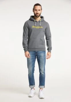 Schmuddelwedda Sweats à Capuche Sweat-shirt Büsum Homme Gris Chiné -Schmuddelwedda 5f2f373f230615e0a14fb8fc94866f14