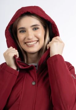 Schmuddelwedda Manteaux De Pluie Manteau Fonctionnel Femme Rouge Foncé -Schmuddelwedda 5f3c2c8f69047521ff64b24ac65659dd
