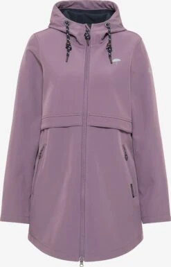 Schmuddelwedda Manteaux De Pluie Manteau Fonctionnel Femme Violet Foncé