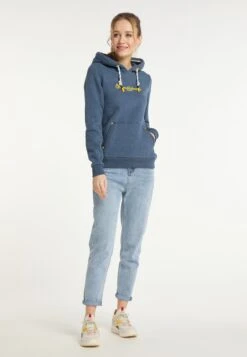 Schmuddelwedda Sweats à Capuche Sweat-shirt Rügen Femme Bleu Chiné -Schmuddelwedda 60fc19917ed0c71af0658ff9c644659e